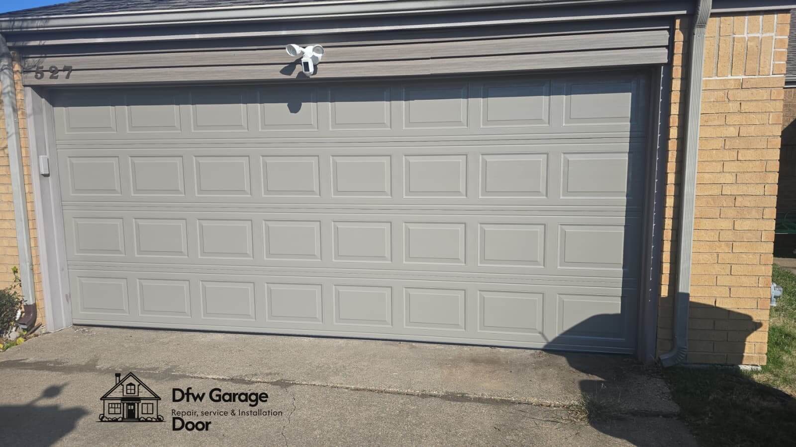 new-two-car-garage-doors-install